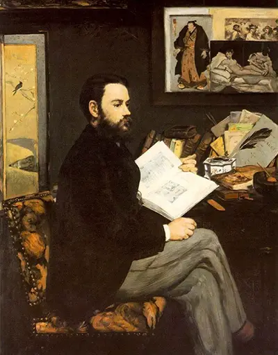 Portrait of Emlie Zola Edouard Manet